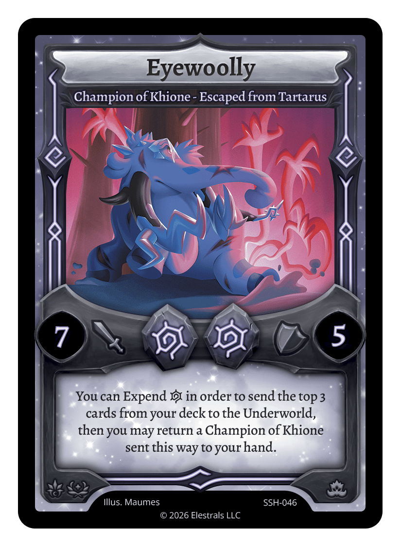 Eyewoolly - Champion of Khione - Escaped from Tartarus - SSH-046